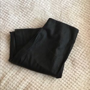 Zara Basic | Faux Leather Pants
